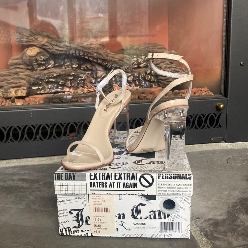 Jeffrey Campbell Vaccine Nude Patent
